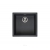 Zlewozmywak Reginox TEXEL 40 Black Silvery + GRATIS